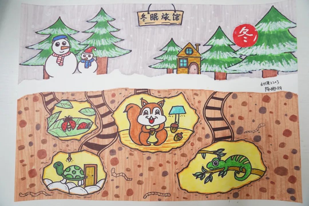 向阳而生 逐光而行 | 我校富阳校区幼儿保育专业优秀作品展(图6) 向阳而生 逐光而行 | 我校富阳校区幼儿保育专业优秀作品展(图6)